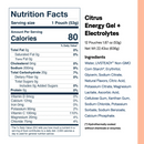 Citrus Energy Gel + Electrolytes
