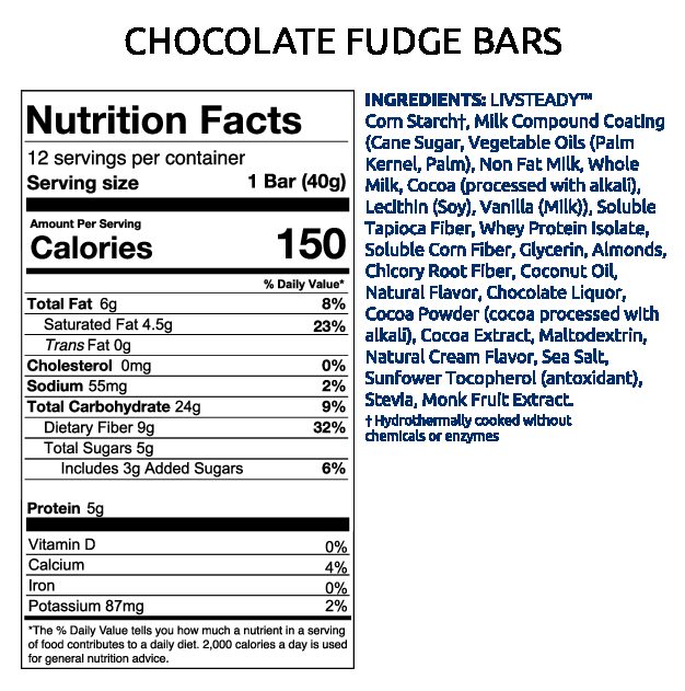 Chocolate Fudge Energy Bar