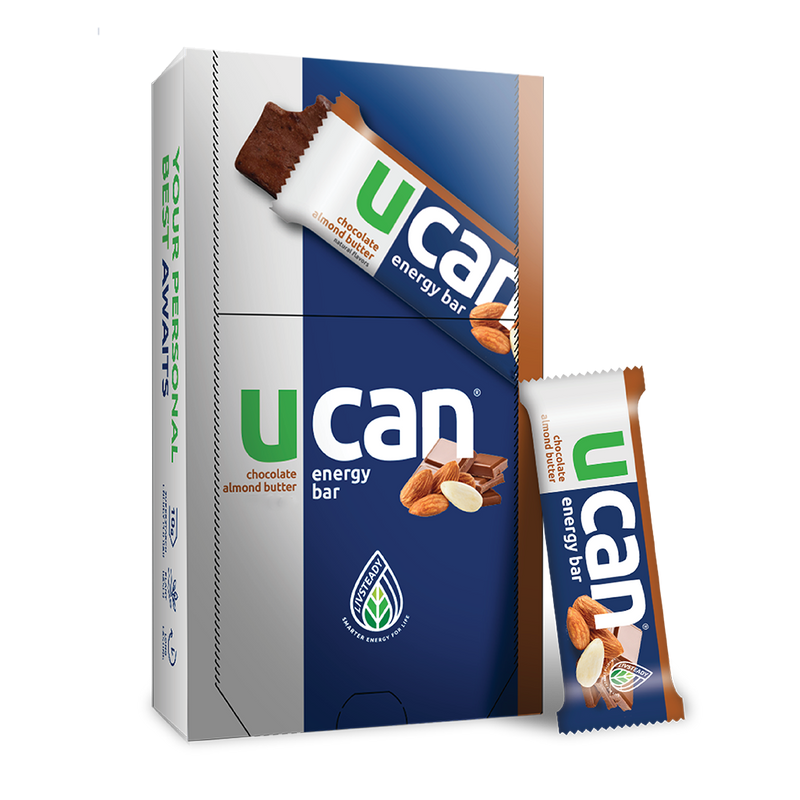 UCAN Chocolate Almond Energy Bar - Plant Based